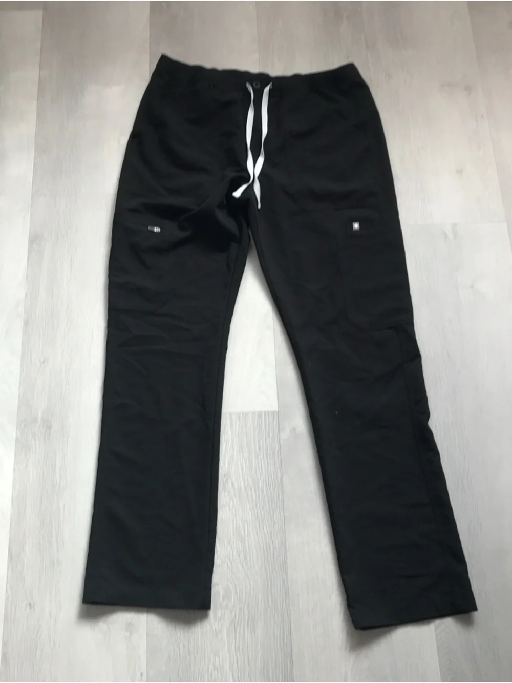 FIGS BLACK SCRUB PANT MENS UTILITY MENS LARGE